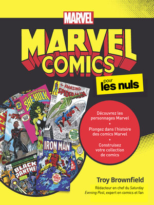 cover image of Marvel comics pour les Nuls